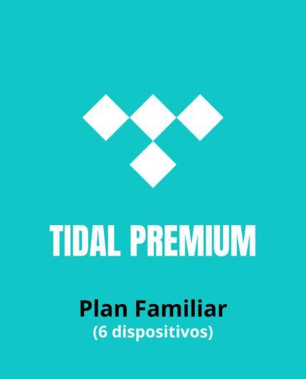 Tidal Premium Plan Familiar