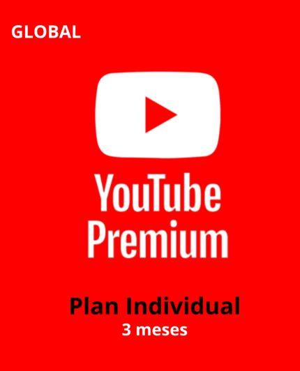 YouTube Premium Plan Individual - 3 Meses