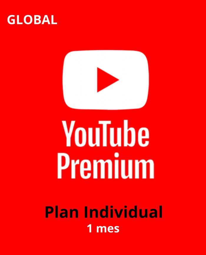 YouTube Premium Plan Individual - 1 Mes - Imagen 1