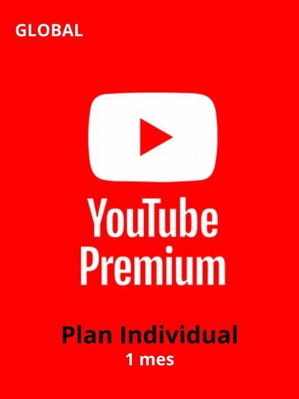 YouTube Premium - 1 Mes (Plan individual)