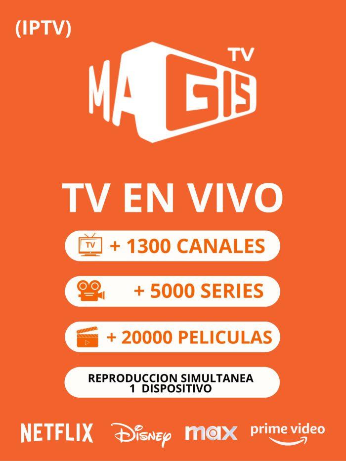 Magis tv pro - 1 dispositivo - Imagen 1