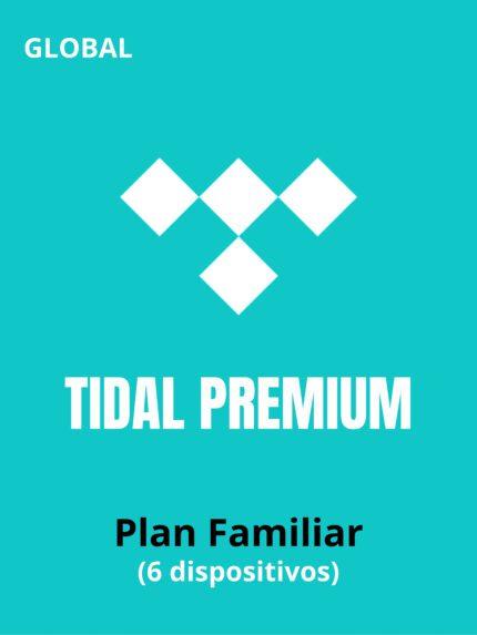 Tidal Familiar - Mensual (Renovable)