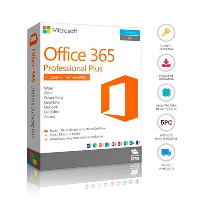 Office 365 Pro Plus Personal | 1 AÑO - Imagen 1