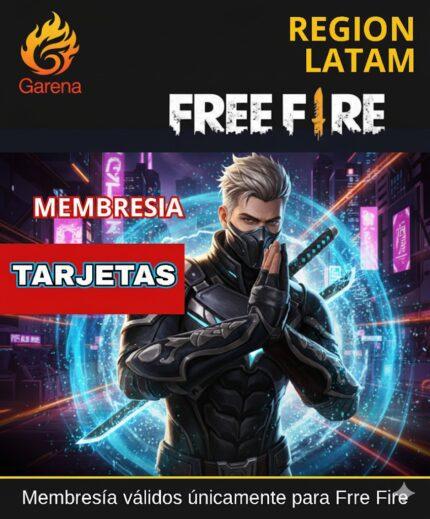 Tarjetas Free Fire – Latam